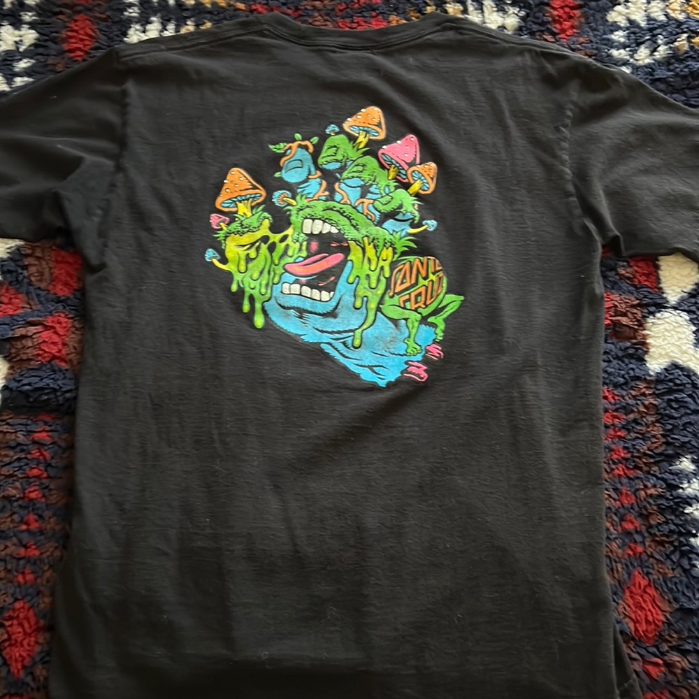 Black Santa Cruz Shirt, size Medium (M)